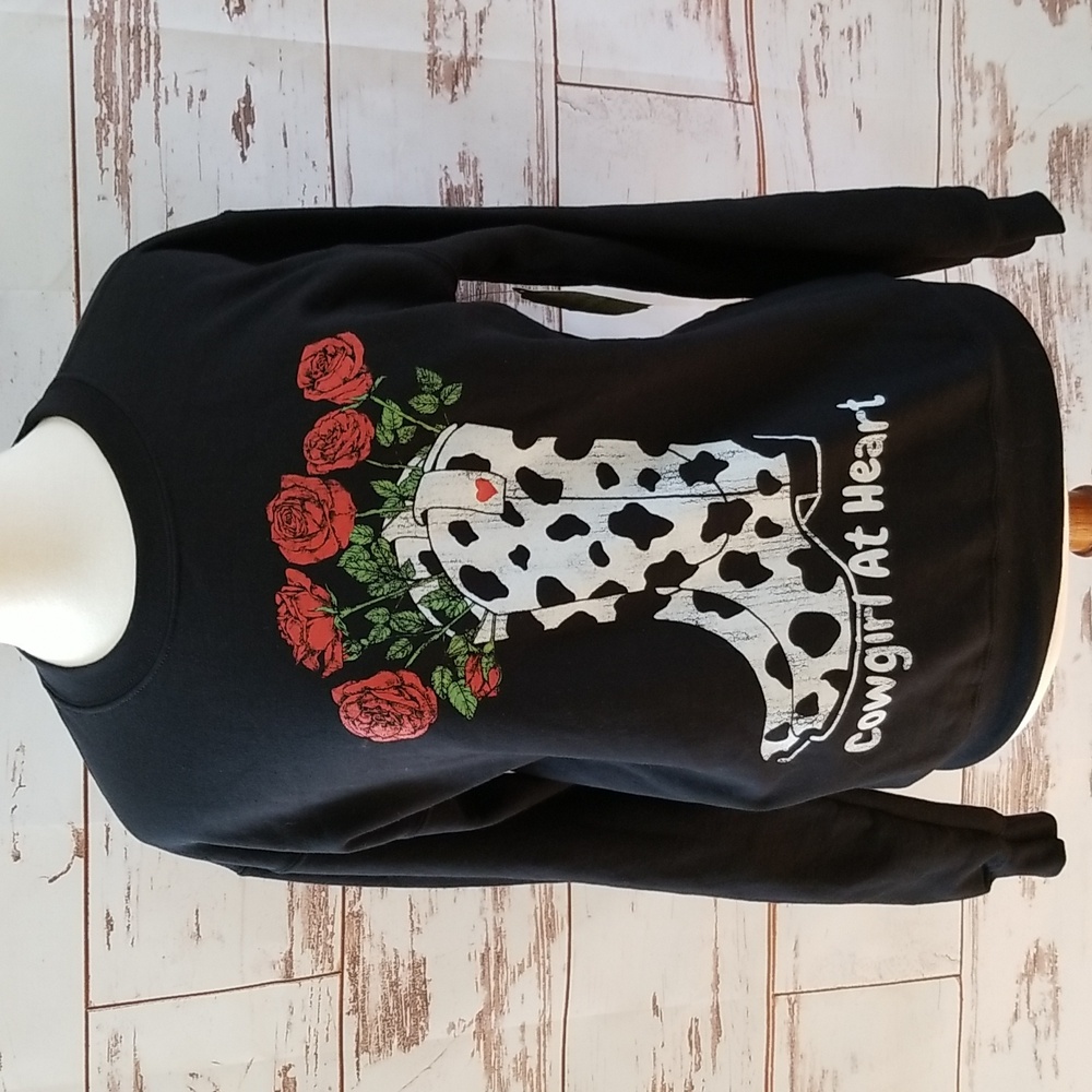 Altar'd State Cowgirl At Heart Sweatshirt